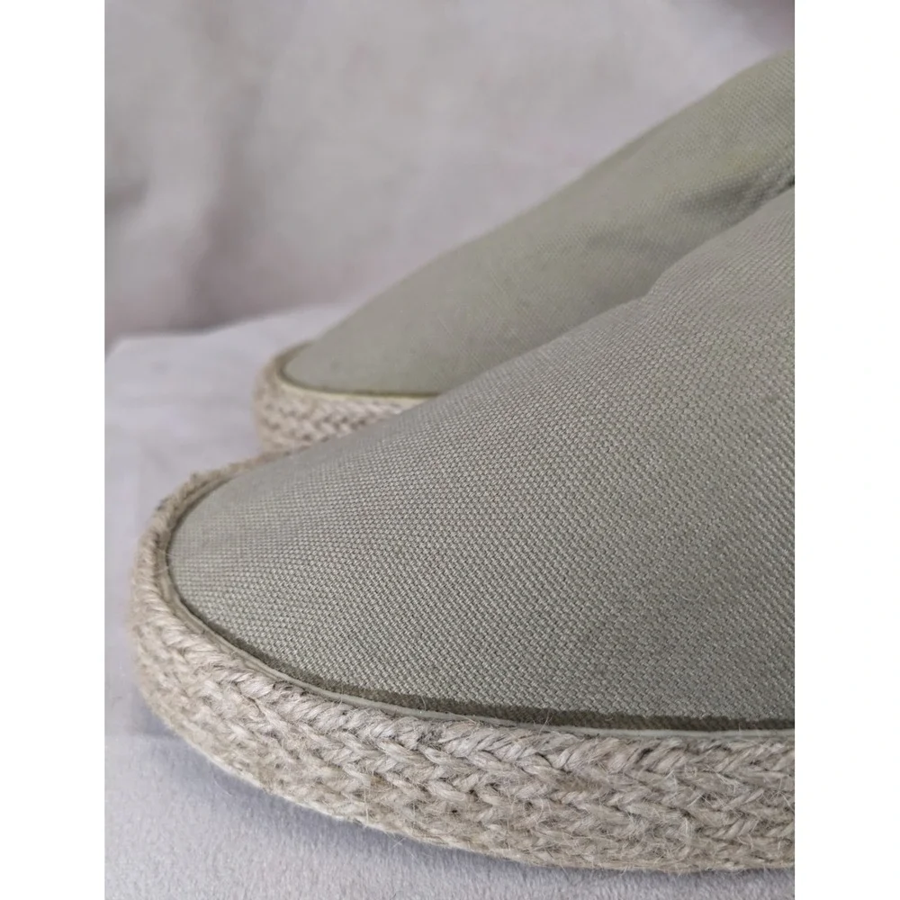 3768 10.5 270/95 Slip‎ On Hemp Wrapped Espadrilles Beige Hawaiian Boat Beach Bum